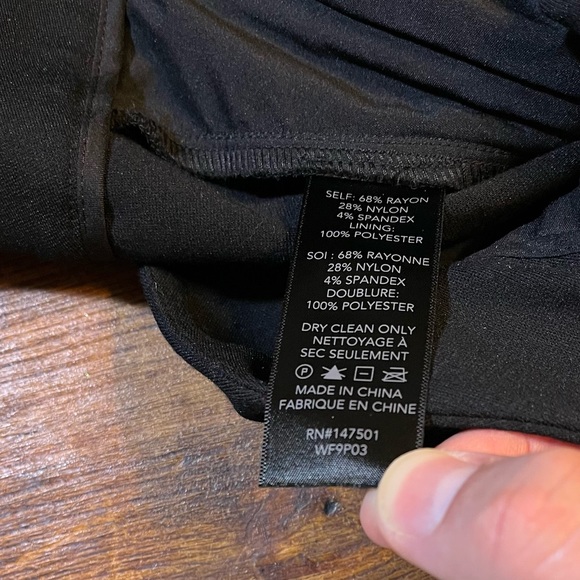 Kobi Halperin Black Slacks with Pockets!!!! Size 16W - Picture 4 of 12